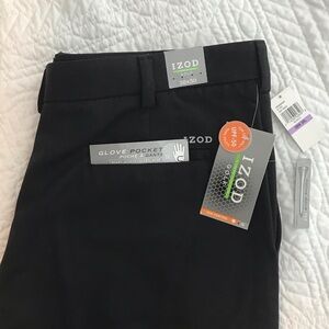 IZOD Classic Black Trousers